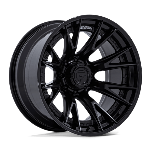 Fuel Offroad FC402 CATALYST Matte Black W/ Gloss Black Lip 22x12