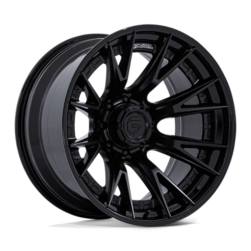 Fuel Offroad FC402 CATALYST Matte Black W/ Gloss Black Lip 22x10 -18 8x180mm 124.2mm
