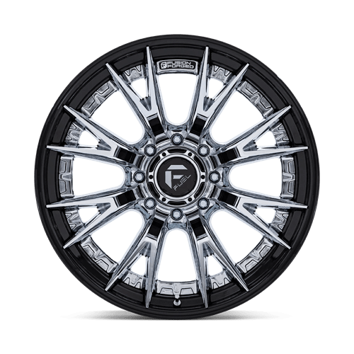 Fuel Offroad FC402 CATALYST Chrome W/ Gloss Black Lip 20x9 +1 8x170mm 125.1mm