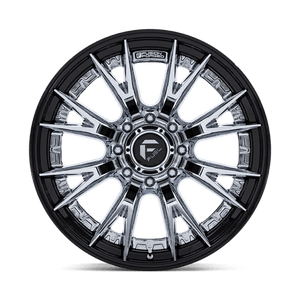 Fuel Offroad FC402 CATALYST Chrome W/ Gloss Black Lip 20x9 +1 8x170mm 125.1mm