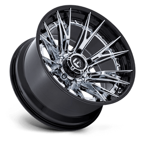 Fuel Offroad FC402 CATALYST Chrome W/ Gloss Black Lip 22x12 -44 8x180mm 124.2mm - Wheelwiz