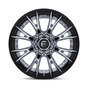 Fuel Offroad FC402 CATALYST Chrome W/ Gloss Black Lip 22x12 -44 8x170mm 125.1mm