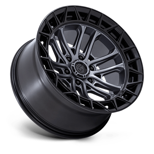 Fuel Offroad FC874 CELSIUS Matte Gunmetal W/ M-blk Lip 20x9 +20 6x139.7mm 106.1mm - Wheelwiz