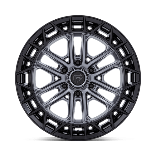 Fuel Offroad FC874 CELSIUS Matte Gunmetal W/ M-blk Lip 20x10 -18 6x135mm 87.1mm - Wheelwiz