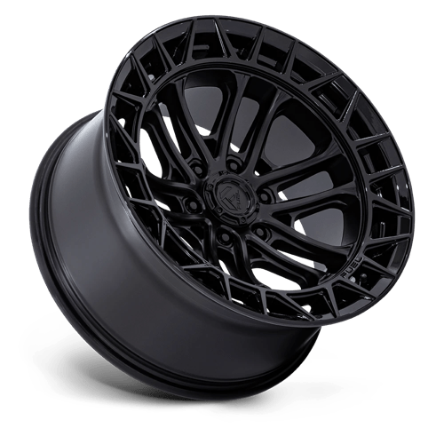 Fuel Offroad FC874 CELSIUS Matte Black W/ G-blk Lip 17x9 +1 6x139.7mm 106.1mm - Wheelwiz