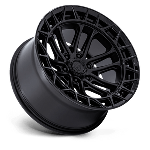 Fuel Offroad FC874 CELSIUS Matte Black W/ G-blk Lip 17x9 +1 6x139.7mm 106.1mm - Wheelwiz