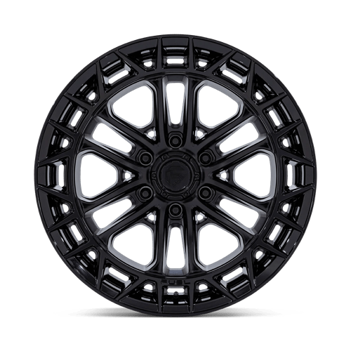 Fuel Offroad FC874 CELSIUS Matte Black W/ G-blk Lip 20x9 +20 6x139.7mm 106.1mm - Wheelwiz