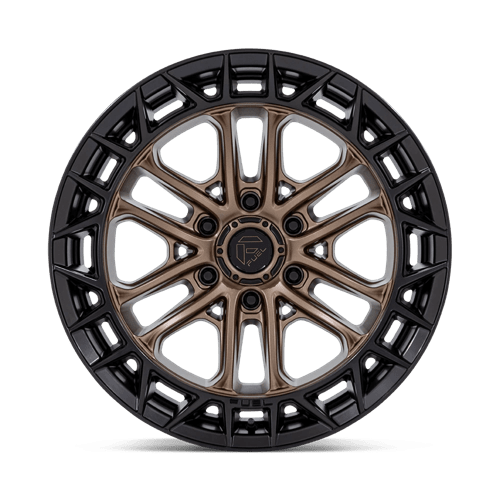 Fuel Offroad FC874 CELSIUS Matte Bronze W/ M-blk Lip 20x9 +1 6x139.7mm 106.1mm