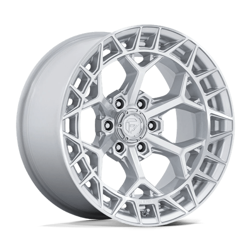 Fuel Offroad FC873 CHARGER Gloss Silver W/ Machined Face 17x9 -12 5x127mm 71.5mm - Wheelwiz