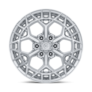 Fuel Offroad FC873 CHARGER Gloss Silver W/ Machined Face 17x9 -12 5x127mm 71.5mm - Wheelwiz