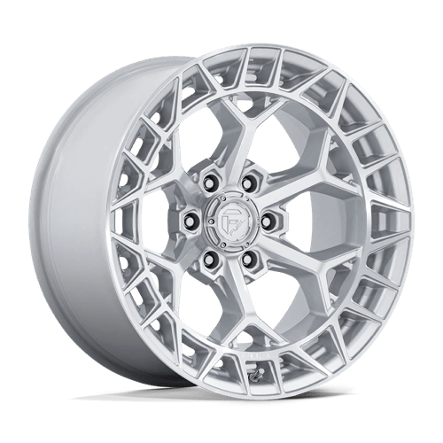 Fuel Offroad FC873 CHARGER Gloss Silver W/ Machined Face 17x9 +1 5x127mm 71.5mm - Wheelwiz