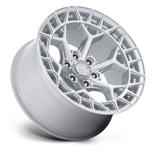 Fuel Offroad FC873 CHARGER Gloss Silver W/ Machined Face 22x12 -44 6x139.7mm 106.1mm - Wheelwiz