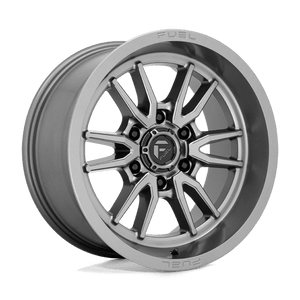 Fuel Offroad D789 CLASH Gunmetal 17x9 +1 6x139.7mm 106.1mm - Wheelwiz