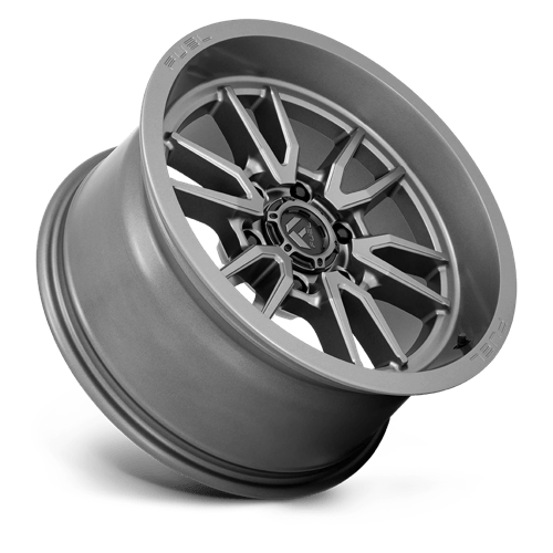 Fuel Offroad D789 CLASH Gunmetal 17x9 +1 6x139.7mm 106.1mm - Wheelwiz