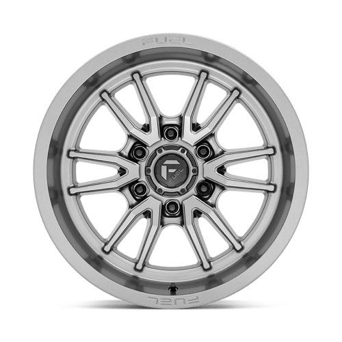 Fuel Offroad D789 CLASH Gunmetal 17x9 +1 6x139.7mm 106.1mm - Wheelwiz