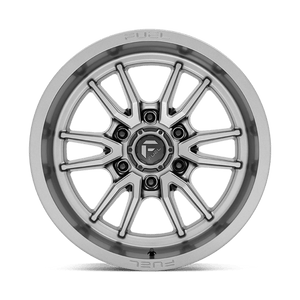 Fuel Offroad D789 CLASH Gunmetal 17x9 +1 6x139.7mm 106.1mm - Wheelwiz