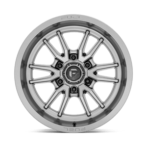 Fuel Offroad D789 CLASH Gunmetal 18x9 +1 6x139.7mm 106.1mm - Wheelwiz