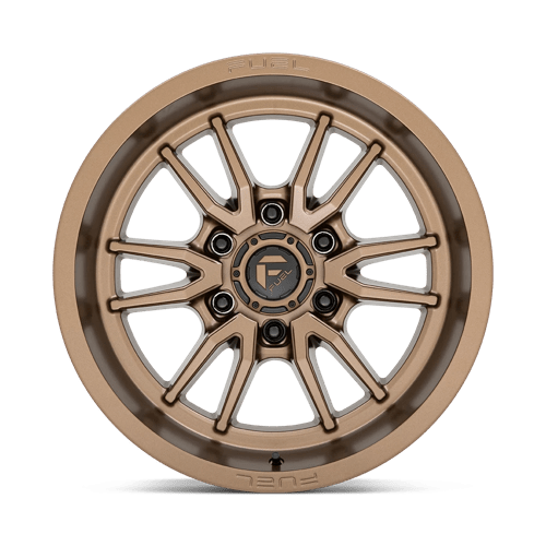 Fuel Offroad D788 CLASH Bronze 17x9 -12 6x139.7mm 106.1mm - Wheelwiz