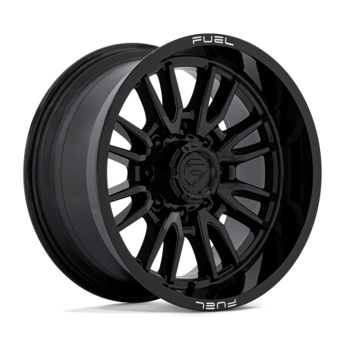 Fuel Offroad D760 CLASH Gloss Black 20x10 -18 8x165.1mm 125.1mm - Wheelwiz