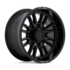 Fuel Offroad D760 CLASH Gloss Black 20x10 -18 8x165.1mm 125.1mm - Wheelwiz