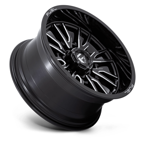 Fuel Offroad D761 CLASH Gloss Black Milled 20x10 -18 8x170mm 125.1mm - Wheelwiz