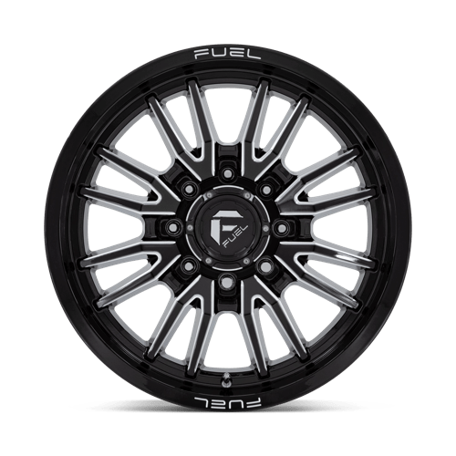 Fuel Offroad D761 CLASH Gloss Black Milled 20x9 +20 8x170mm 125.1mm - Wheelwiz