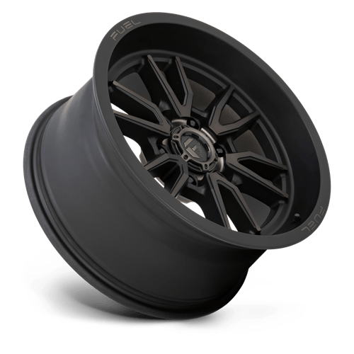 Fuel Offroad D762 CLASH Matte Black Double Dark Tint 18x9 +1 6x139.7mm 106.1mm