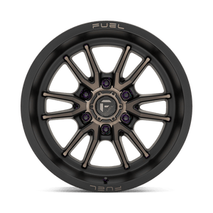 Fuel Offroad D762 CLASH Matte Black Double Dark Tint 18x9 +1 6x135mm 87.1mm