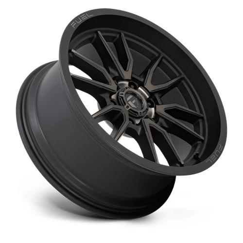 Fuel Offroad D762 CLASH Matte Black Double Dark Tint 20x9 +1 6x114.3mm 66.1mm