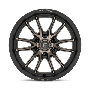 Fuel Offroad D762 CLASH Matte Black Double Dark Tint 20x9 +1 6x114.3mm 66.1mm