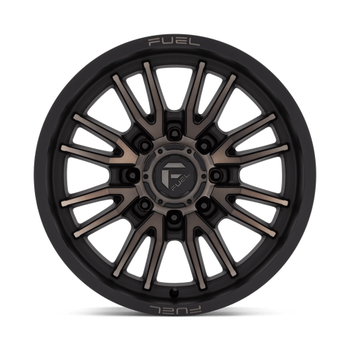 Fuel Offroad D762 CLASH Matte Black Double Dark Tint 20x9 +20 8x165.1mm 125.1mm - Wheelwiz