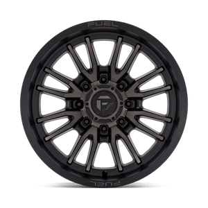Fuel Offroad D762 CLASH Matte Black Double Dark Tint 20x9 +1 8x180mm 124.2mm - Wheelwiz