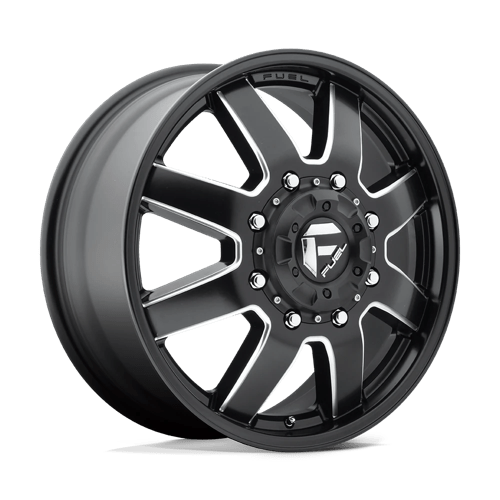 Fuel Offroad D538 MAVERICK Matte Black Milled 20x8.25 +122 8x165.1mm 121.5mm - Wheelwiz