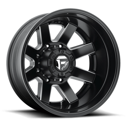 Fuel Offroad D538 MAVERICK Matte Black Milled 22x8.25 -221 8x165.1mm 117mm - Wheelwiz