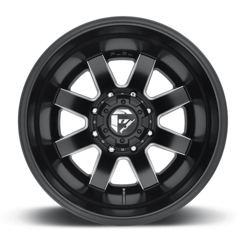 Fuel Offroad D538 MAVERICK Matte Black Milled 22x8.25 -246 8x165.1mm 117mm - Wheelwiz
