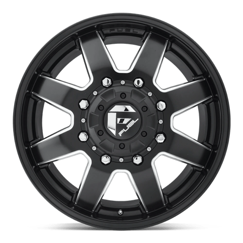 Fuel Offroad D538 MAVERICK Matte Black Milled 22x8.25 +105 8x200mm 142mm - Wheelwiz