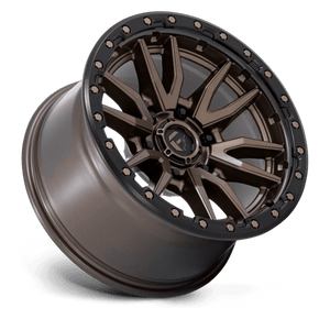 Fuel Offroad D681 REBEL Matte Bronze Black Bead Ring 17x9 +1 6x139.7mm 106.1mm