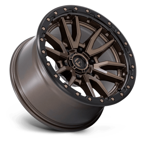 Fuel Offroad D681 REBEL Matte Bronze Black Bead Ring 17x9 +1 6x135mm 87.1mm