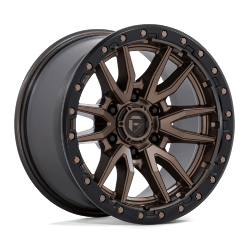 Fuel Offroad D681 REBEL Matte Bronze Black Bead Ring 18x9 -12 6x135mm 87.1mm
