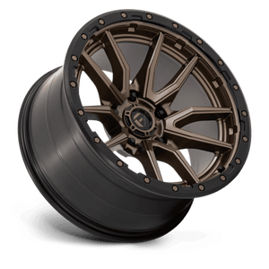Fuel Offroad D681 REBEL Matte Bronze Black Bead Ring 20x10 -18 5x127mm 71.5mm - Wheelwiz