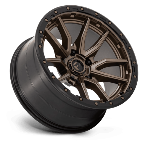 Fuel Offroad D681 REBEL Matte Bronze Black Bead Ring 20x10 -18 5x139.7mm 78.1mm - Wheelwiz