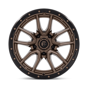 Fuel Offroad D681 REBEL Matte Bronze Black Bead Ring 20x10 -18 5x127mm 71.5mm