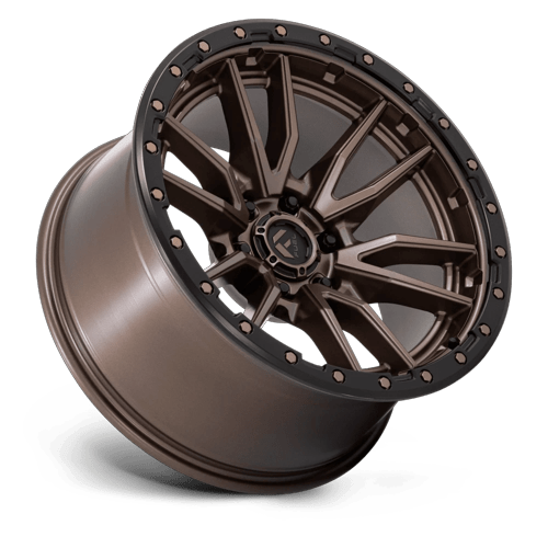 Fuel Offroad D681 REBEL Matte Bronze Black Bead Ring 20x10 -18 6x139.7mm 106.1mm