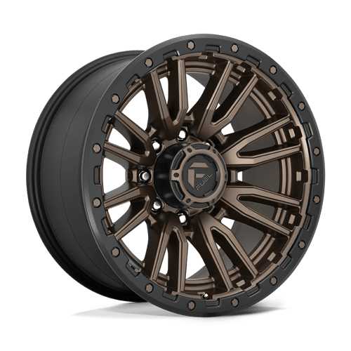 Fuel Offroad D681 REBEL Matte Bronze Black Bead Ring 20x10 -18 8x165.1mm 125.1mm