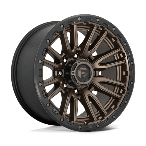 Fuel Offroad D681 REBEL Matte Bronze Black Bead Ring 20x10 -18 8x180mm 124.2mm - Wheelwiz