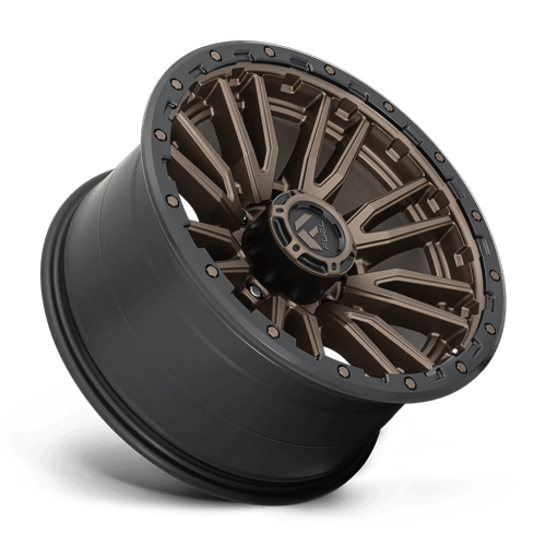 Fuel Offroad D681 REBEL Matte Bronze Black Bead Ring 20x10 -18 8x180mm 124.2mm