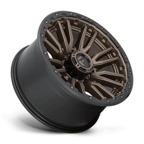 Fuel Offroad D681 REBEL Matte Bronze Black Bead Ring 20x10 -18 8x180mm 124.2mm - Wheelwiz
