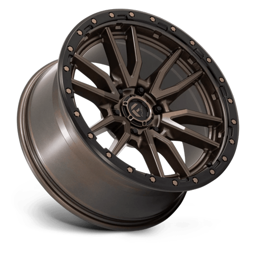 Fuel Offroad D681 REBEL Matte Bronze Black Bead Ring 20x9 +1 6x135mm 87.1mm