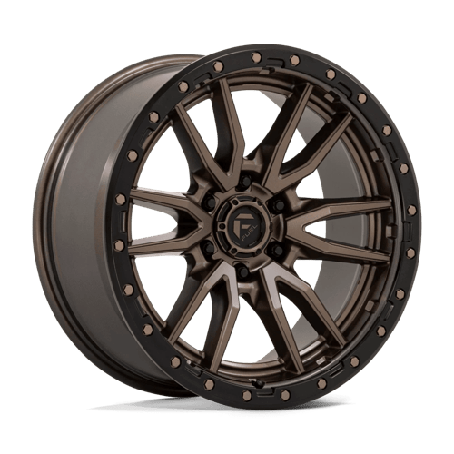 Fuel Offroad D681 REBEL Matte Bronze Black Bead Ring 20x9 +20 6x139.7mm 106.1mm - Wheelwiz