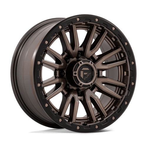 Fuel Offroad D681 REBEL Matte Bronze Black Bead Ring 20x9 +1 8x180mm 124.2mm